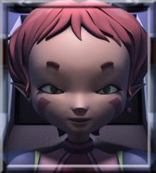 Portrait d'Aelita dans le Skidbladnir