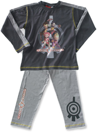 Photo d'un pyjama Code Lyoko Photo d'un pyjama Code Lyoko